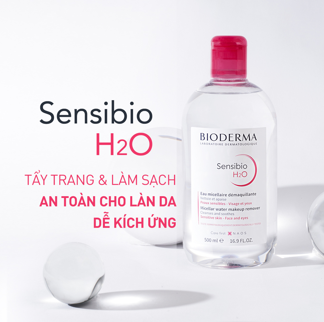 Nước Tẩy Trang Bioderma Dành Cho Da Nhạy Cảm